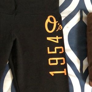 Black & orange capree pants 👖